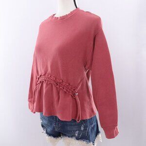 Current/Elliott |‎ Crewneck Pullover Sweatshirt 0